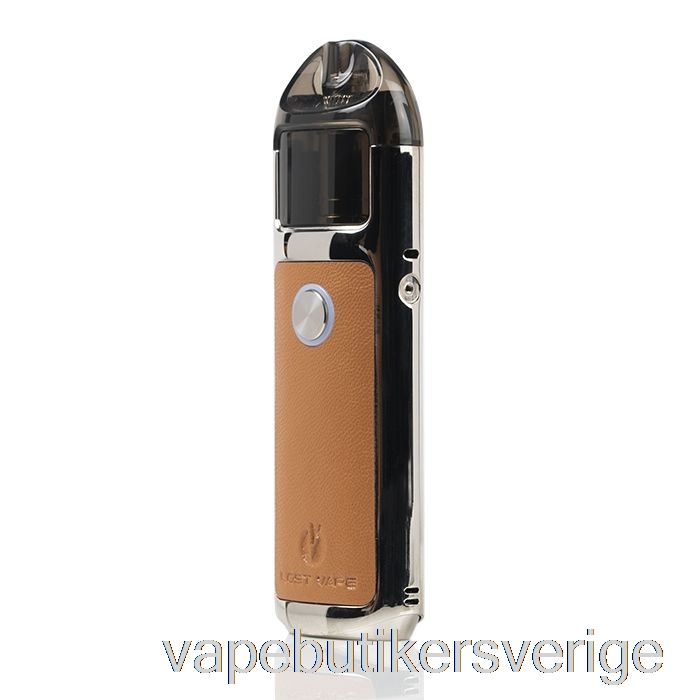 Vape Sverige Lost Vape Lyra 20w Podsystem Silver/läder